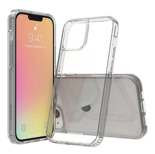 Apple Acrylic Anti Drop Transparent Phone Case Transparent Color